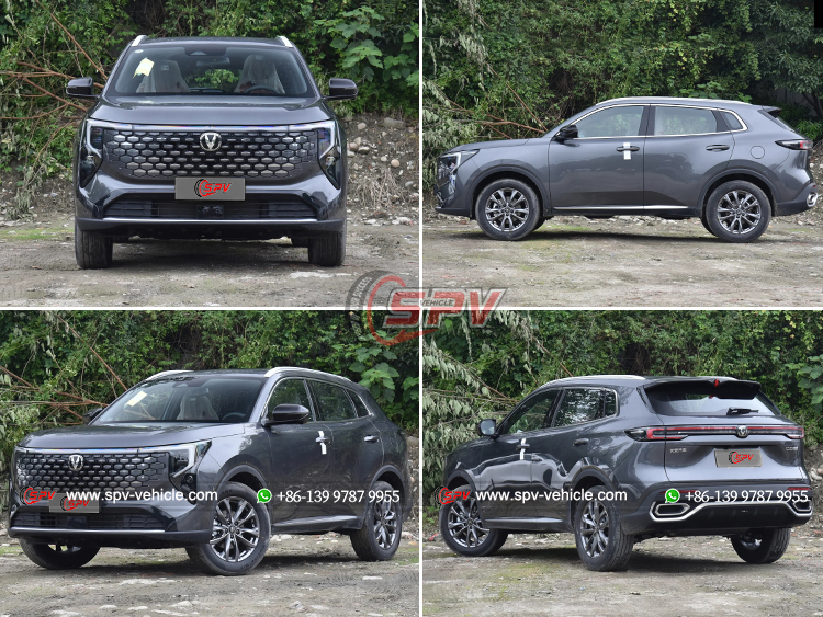 CHANGAN CS55 Plus SUV Passenger Car - Different Side View
